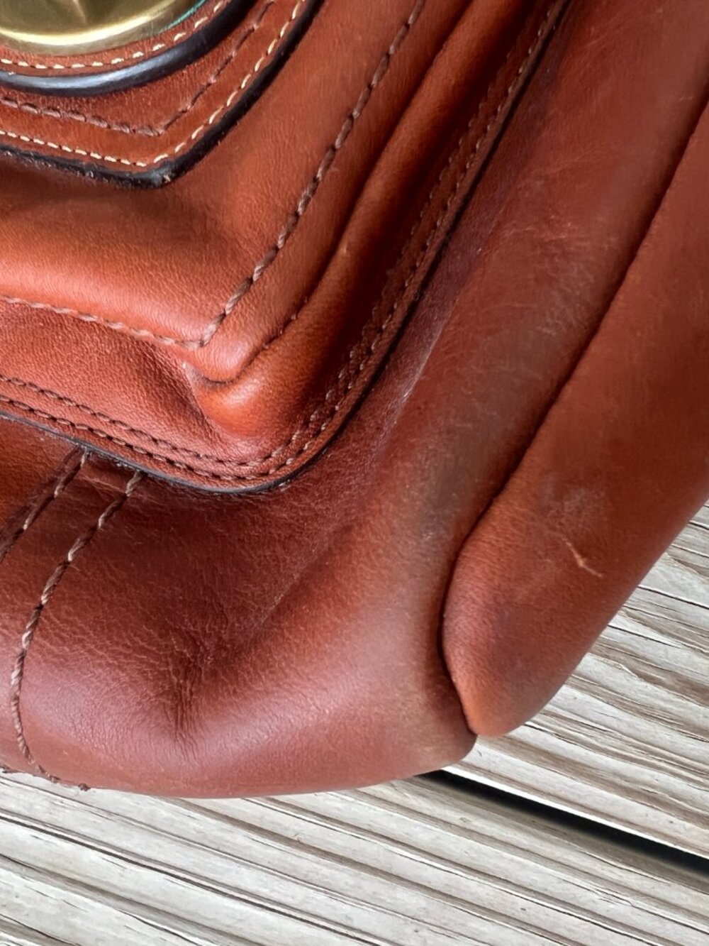 Coach Legacy 65th Anniversary Leather Gigi Tote Bag 11131 Whiskey - Picture 8 of 16
